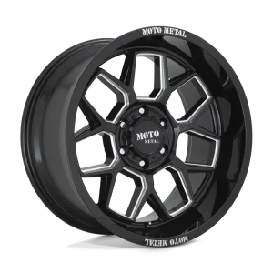 Moto Metal – MO803 BANSHEE – Black – 20″x10″ -18mm – Summer Wheels – MO80321050318N